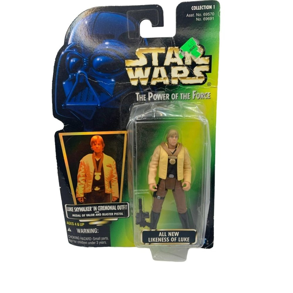 Vintage 1996 Kenner Star‎ Wars Luke Skywalker Figure Ceremonial Outfit